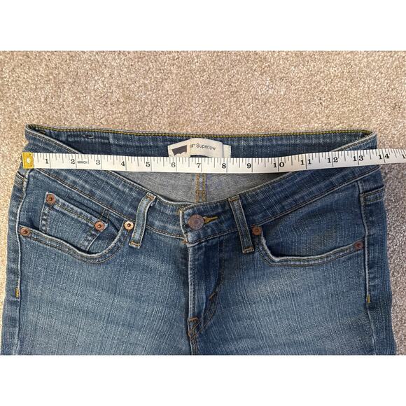 Y2K Vibe! Levi's 518™ Superlow Bootcut Stretch Jeans | Tag Size 5 M - Picture 5 of 5